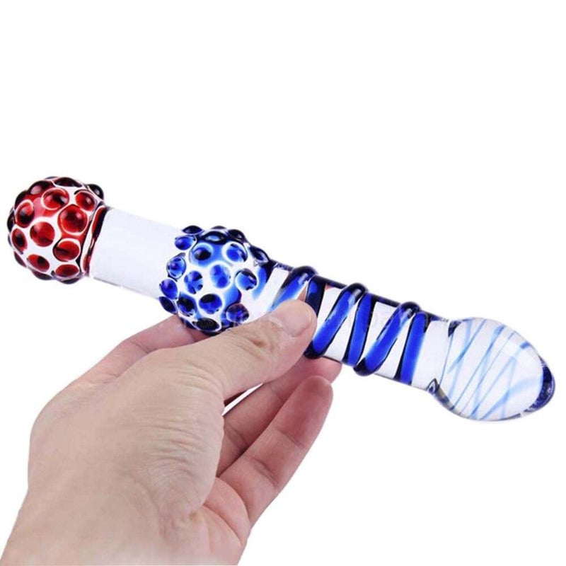 Plug anal en verre