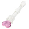 Gode en Verre Femme Coeur