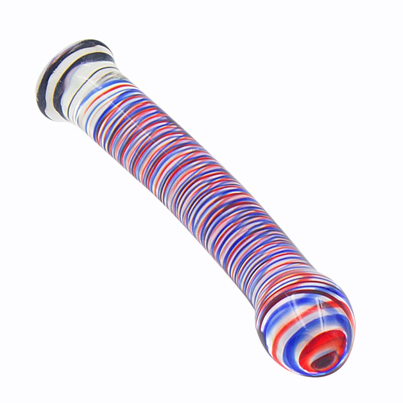 Gode en verre Multicolore